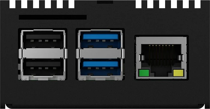 RaidSonic Icy Box IB-RP111 für Raspberry Pi 4 Modell B, schwarz