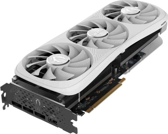 Zotac Gaming GeForce RTX 4070 Ti Trinity OC White Edition, 12GB GDDR6X, HDMI, 3x DP