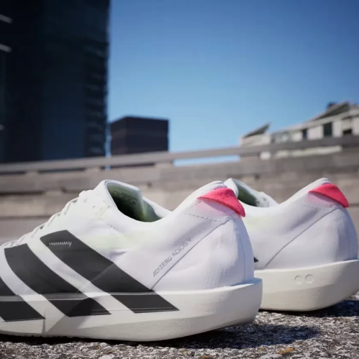 adidas Adizero Adios 9 cloud white/core black/silver metallic (Herren)