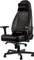 noblechairs Icon Leder Gamingstuhl, schwarz Vorschaubild