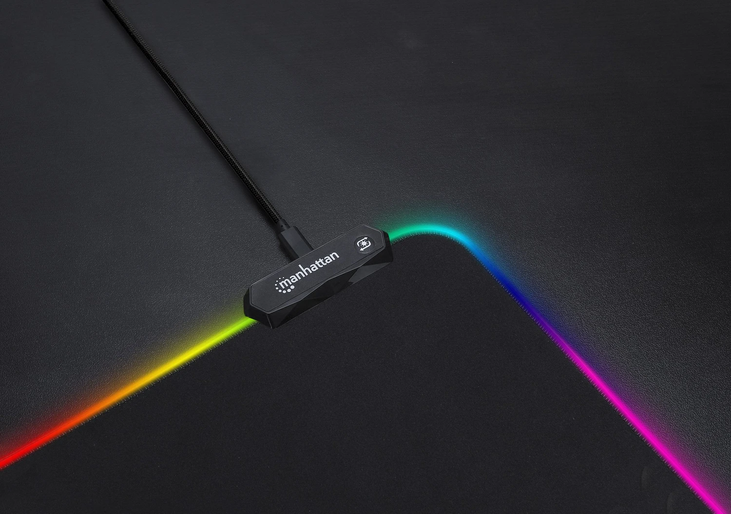 XXL RGB LED Gaming-Mauspad – 800x350 Mm, Wasserabweisend, Mit Beleuchtung