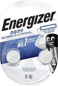Energizer Ultimate Lithium CR2025, 2er-Pack