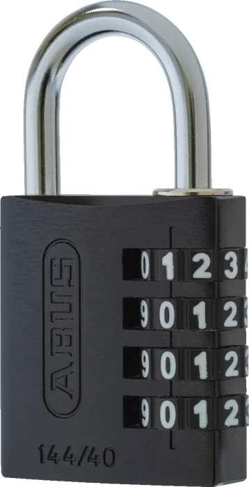 ABUS 144/40 schwarz, Zahlenschloss