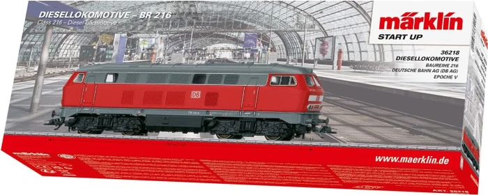 Märklin - Start up Spur H0 Diesellok - Diesellokomotive BR 216 DB AG