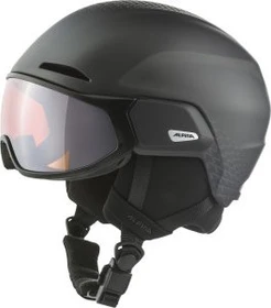 Alpina Oro QV MIPS Helm charcoal metallic/orange