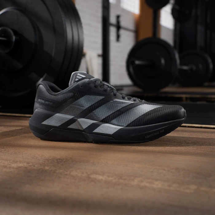 adidas Adizero Dropset Pro core black/iron metallic (Damen)