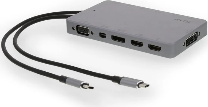 LMP USB-C Display Dock 2, 2x USB-C 3.0 [Stecker]