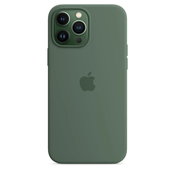 Apple Silikon Case mit MagSafe für iPhone 13 Pro Max Eukalyptus