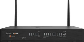 Dell SonicWALL TZ380W Wireless-AX Desktop Firewall, 8x RJ-45, 2x SFP+, Secure Upgrade Plus Advanced Edition ( 3 Jahre) (03-SSC-7726)