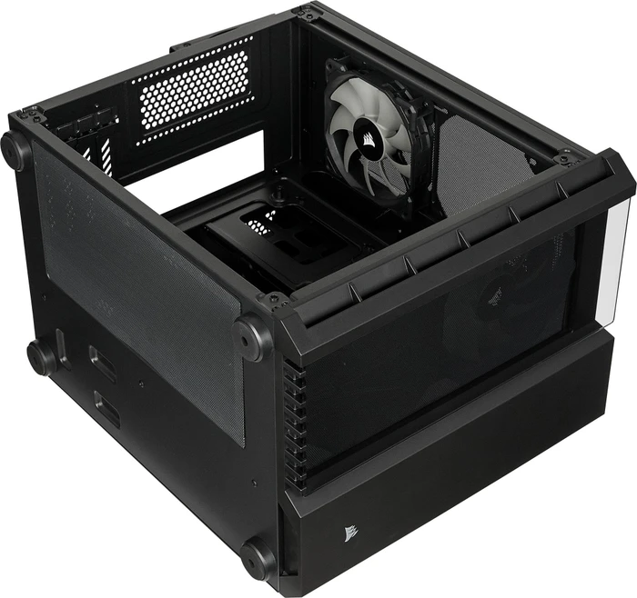 Corsair Crystal Series 280X, schwarz, Glasfenster