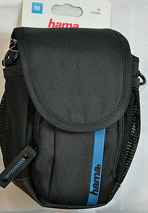 Hama Nashville 90 Kameratasche schwarz/blau