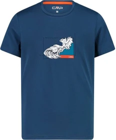 CMP Stretch Jersey T-Shirt kurzarm ocean (Junior)