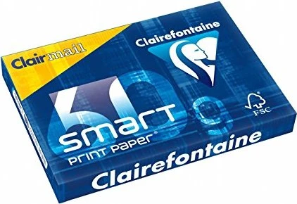 Clairefontaine Smart Print Paper Kopierpapier matt hochweiß, A3, 60g/m², 500 Blatt