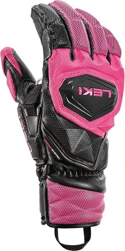 Leki WCR Venom SL 3D Skihandschuhe black/pink