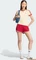 adidas 3-Streifen Slim T-Shirt kurzarm warm vanilla/team victory red (Damen) Vorschaubild