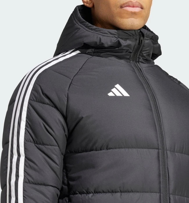 adidas Tiro 24 Long Mantel schwarz/weiß (Herren)