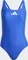 adidas 3 Bar Logo Badeanzug semi lucid blue/white (Damen) Vorschaubild