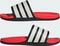 adidas Comfort Adilette 2.0 core black/core white/lucid red Vorschaubild