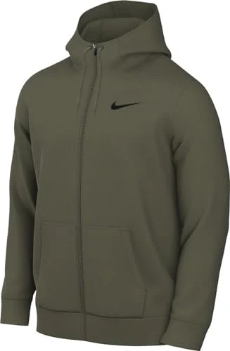 Nike Dry Dri-FIT Fitness Hoodie medium olive/black (Herren)