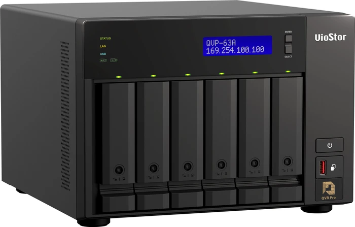 QNAP VioStor QVP-63A 8-Kanal, Netzwerk-Videorecorder