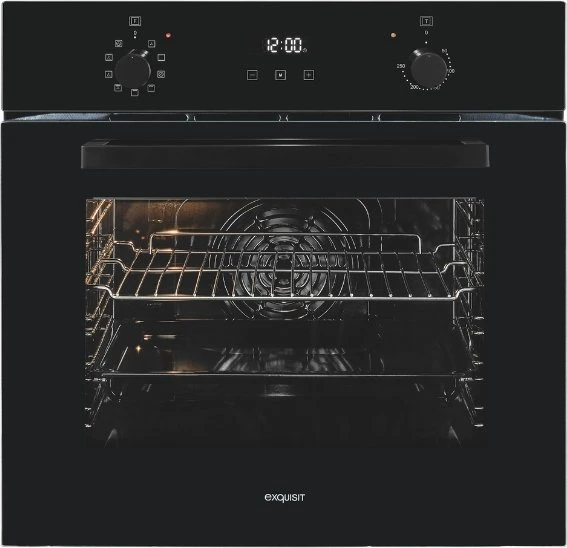 Exquisit EBE257-H-020 Backofen schwarz