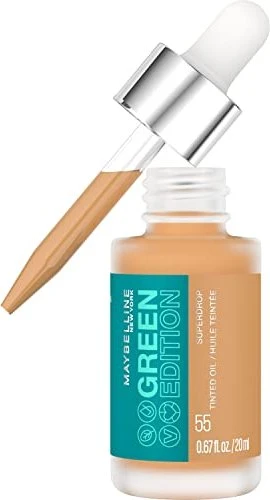 Maybelline Green Edition Superdrop Tinted Dry Oil Foundation Nr. 55, 20ml