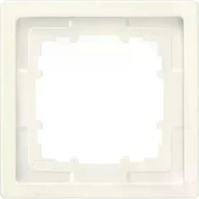 Siemens DELTA style Rahmen 82x82mm 1-fach, titanweiß