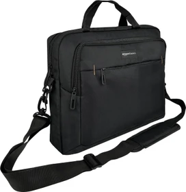 AmazonBasics Umhängetasche/Tragetasche, Notebooks bis 15.6", schwarz