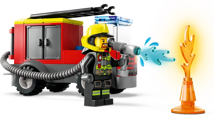 LEGO City - Feuerwehrstation und Löschauto