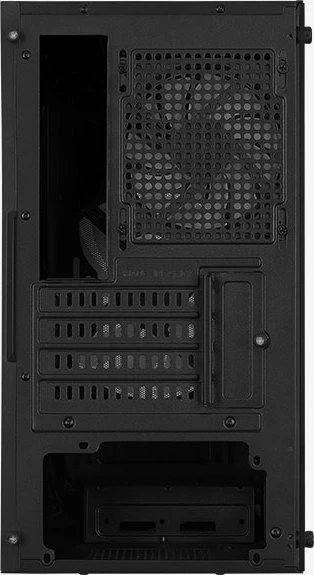 AeroCool Atomic Lite [V1], Lüfter LED Fixed RGB, Glasfenster