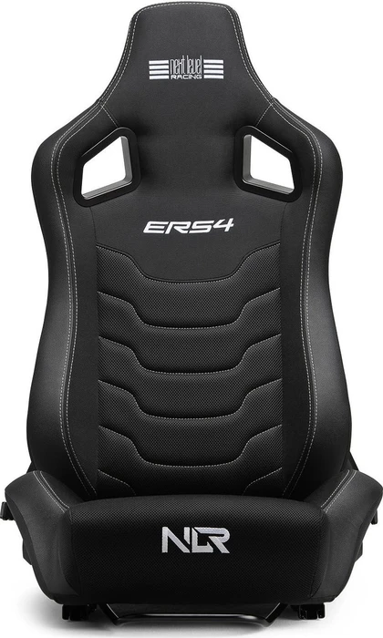 Next Level Racing ERS4 Elite Liegesitz, Fabric & SIMAERO Mesh Edition, schwarz
