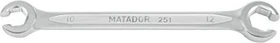 Matador 0251 Doppelringschlüssel, 17/19x210mm