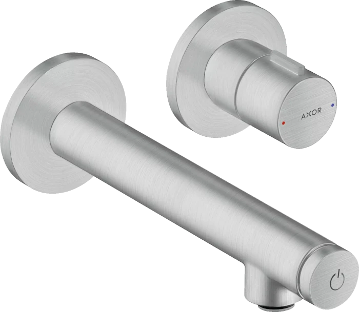 Hansgrohe Axor Uno Unterputz für Wandmontage Select mit Auslauf 158mm brushed chrome