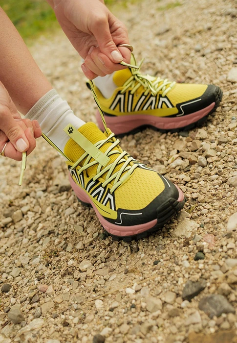Jack Wolfskin Wild Hike Low chartreuse (Damen)