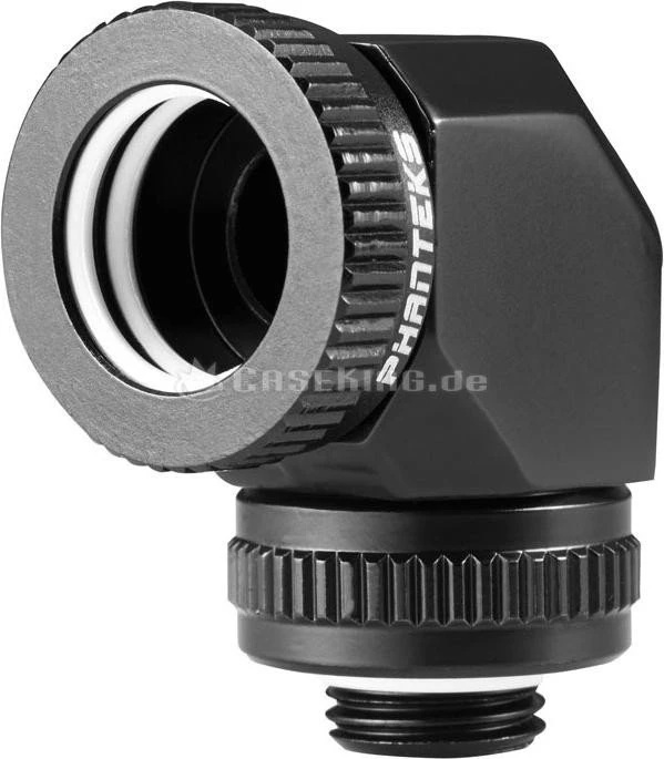 Phanteks Glacier G1/4" Rohranschluss 90° 16mm schwarz