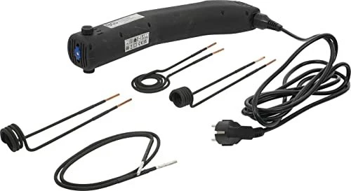 Produktbild von Pakowin Induktionsheizgerät 1200W – 220V, 8 Spulen, Flammenlos, Für Rostige Schrauben & Muttern, Mit Werkzeugkoffer