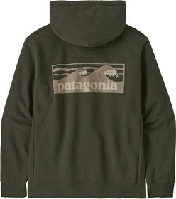 Patagonia Boardshort Logo Uprisal Hoodie basin green