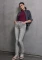 Street One Studio Skinny Jeans light grey random (Damen) Vorschaubild