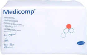 Hartmann Medicomp Kompresse unsteril, 10 x 20cm, 100 Stück