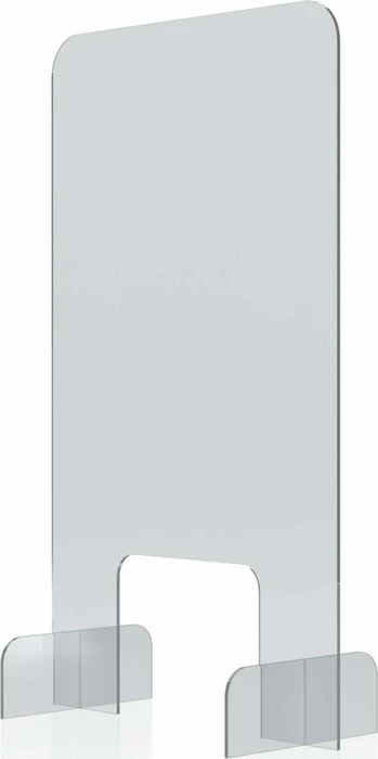 Magnetoplan Hygieneschutz Thekenaufsatz Acryl-Hygienewand, transparent, 50x85cm