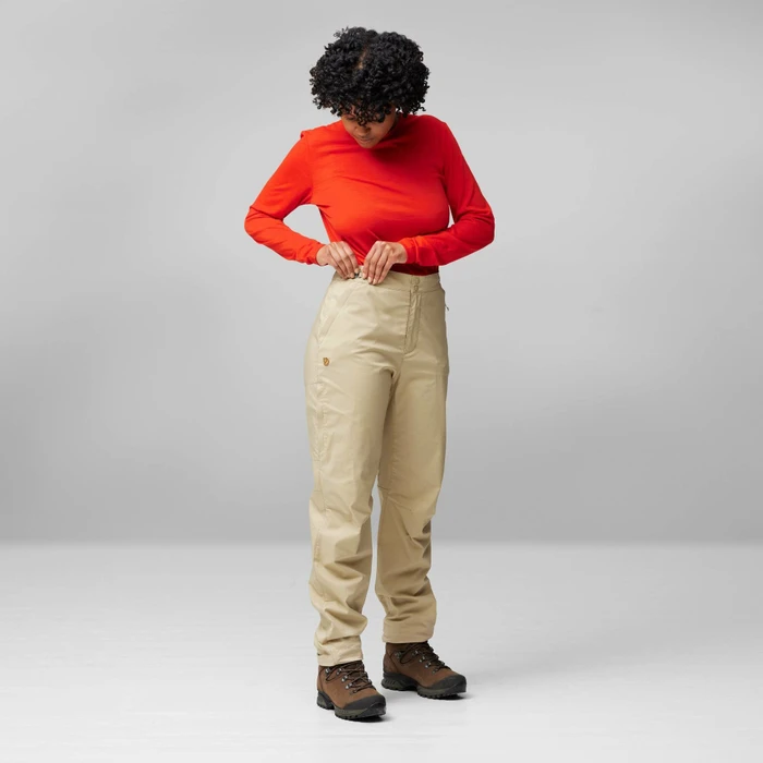 Fjällräven Abisko Hike Hose lang fossil (Damen)