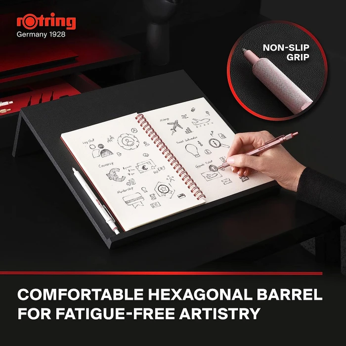 rOtring 600 Kugelschreiber perlweiß metallic