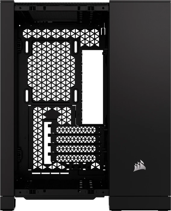 Corsair 2500X RGB, schwarz, Glasfenster