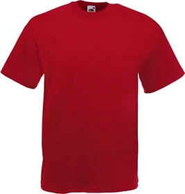 Fruit Of The Loom Valueweight T-Shirt kurzarm brick red