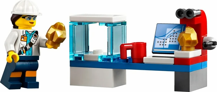 LEGO City Bergbauprofis - Schweres Bohrgerät für den Bergbau