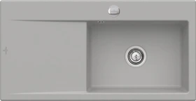 Villeroy & Boch Subway Style 60 Einbau Becken rechts mit Ablauffernbedienung fossil
