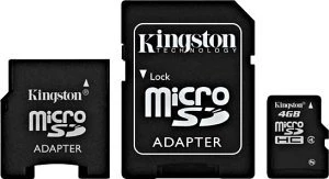 Kingston 4GB, Class 4