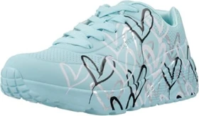 Skechers x JGoldcrown Uno Lite - Metallic Love türkis/mehrfarbig (Junior)