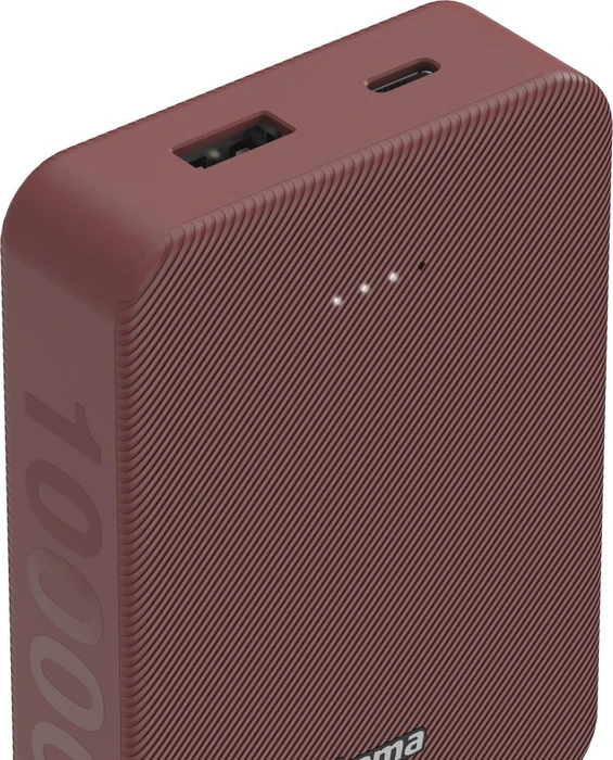 Hama Power Pack Colour 10 10000mAh rot