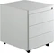 mauser Rollcontainer line, 1x Utensilienauszug, 3x Materialschublade, lichtgrau Vorschaubild
